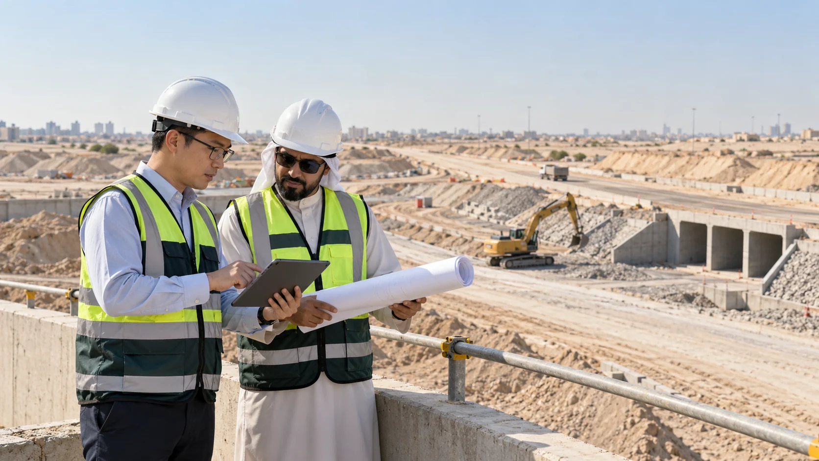 科威特施工现场协调